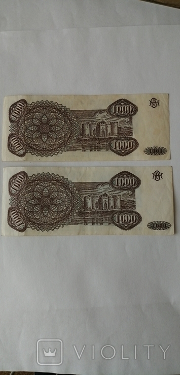 1000 купонов 1993 г. Молдова номера подряд