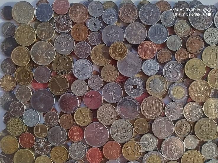 Монеты мира 3,5 кг все континенты (СССР 1961 - 1991, России 1991 -2020, жетонов нет), фото №5