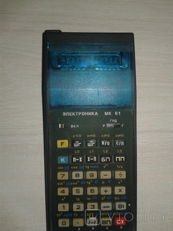 Радянський мікрокалькулятор "Електроніка МК 61"., фото №2