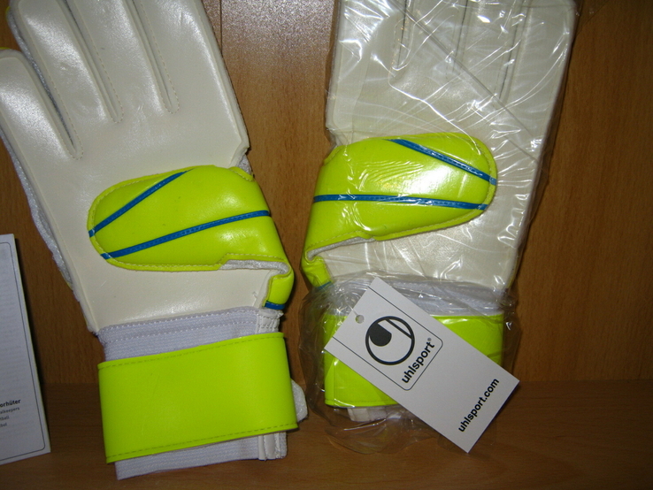 Вратарские перчатки uhlsport soft ground р.8 и 9 новые germany, фото №4