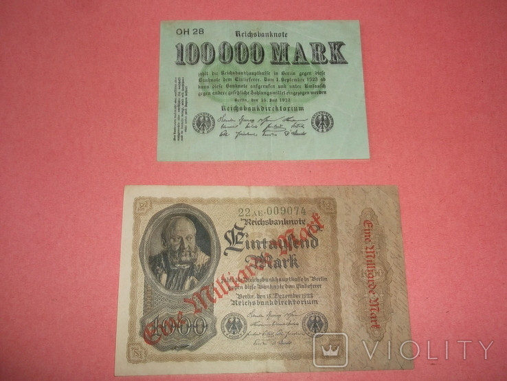 29 банкнот Германии. Довоенные., фото №7
