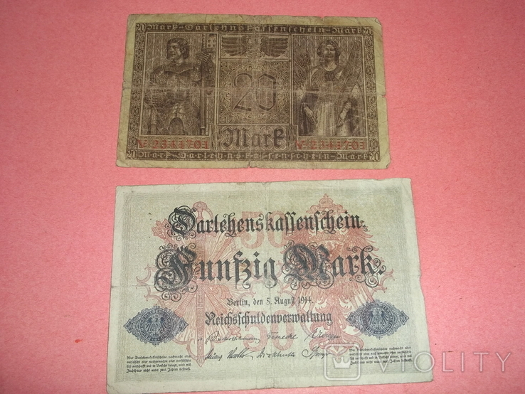 29 банкнот Германии. Довоенные., фото №10