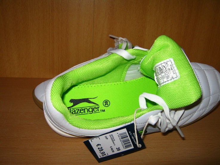 Кроссовки футзалки slazenger р.39 слезинджер новые, photo number 6