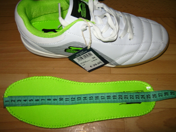 Кроссовки футзалки slazenger р.39 слезинджер новые, photo number 7