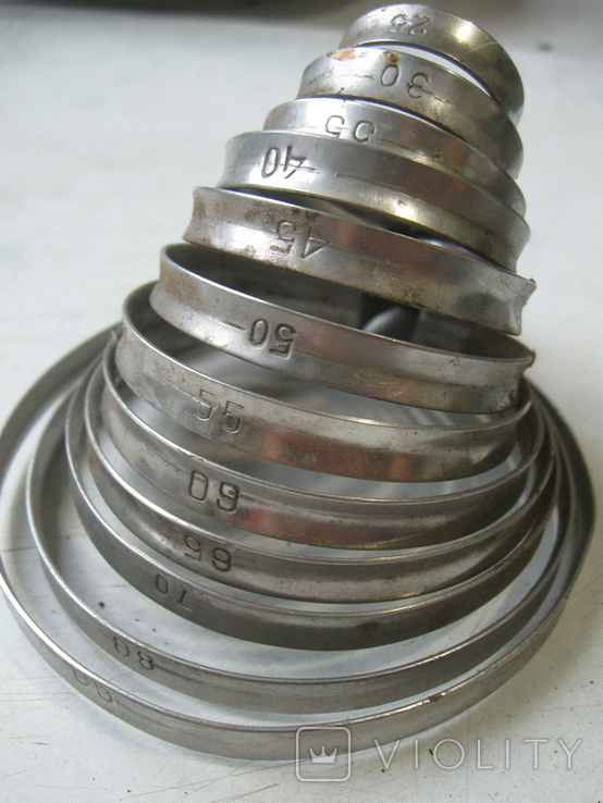 Измеритель диаметра труб из СССР. (нерж.не магнит)