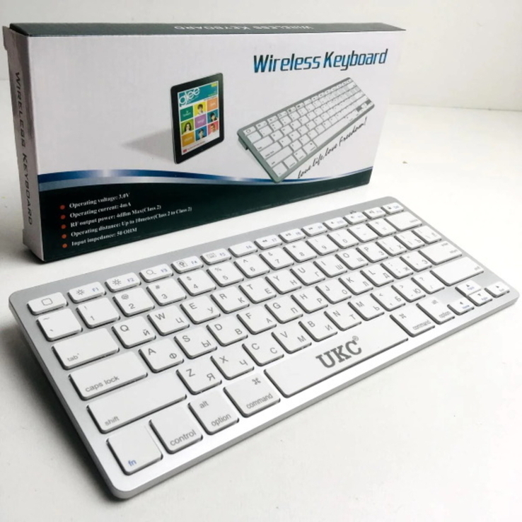 Беспроводная Bluetooth клавиатура Wireless Keyboard X5, фото №2