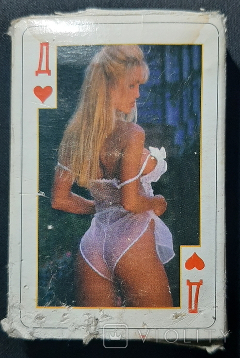 Satin playing cards (36 cards)