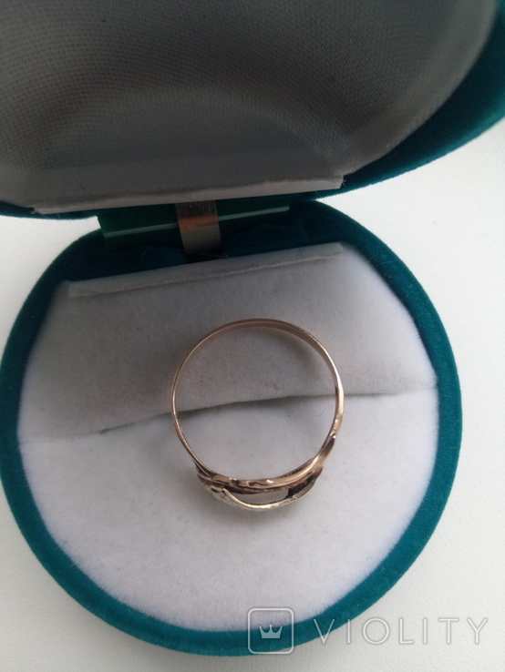 Золотое кольцо 1.5 грм., фото №6