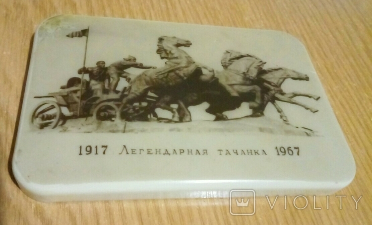 Шкатулка "1917 Легендарная тачанка 1967", фото №11