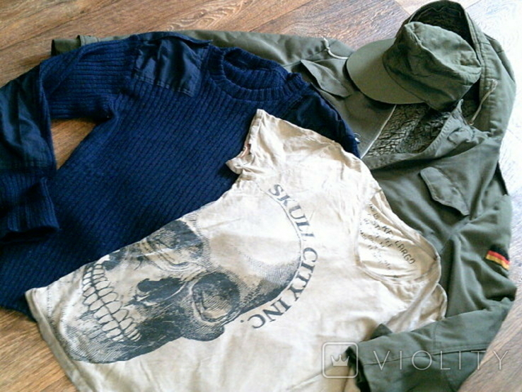 Комплект Германия (куртка,свитер,футболка ,кепка)разм.М, фото №3