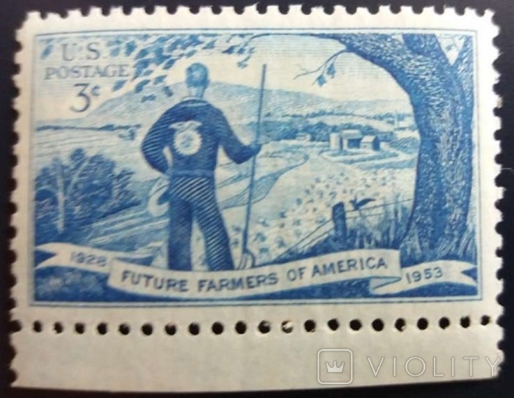 США 1953 г., Фермер, MNH