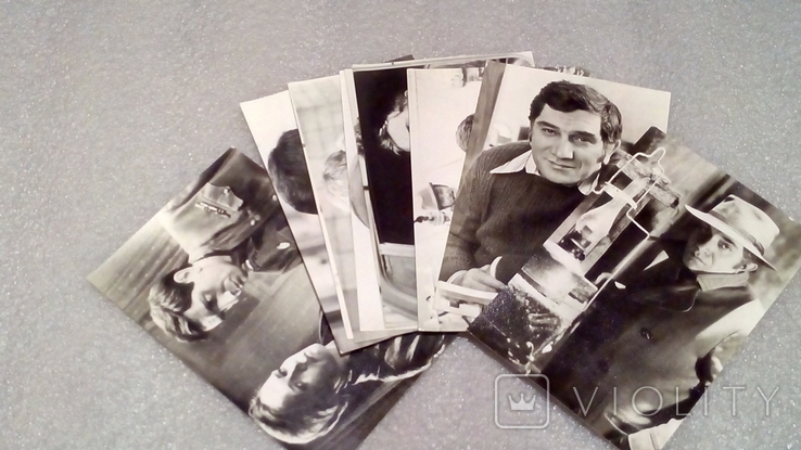 Набор открыток.Актеры советского кино.Армен Джигарханян.1984 г. (Комплект), фото №6