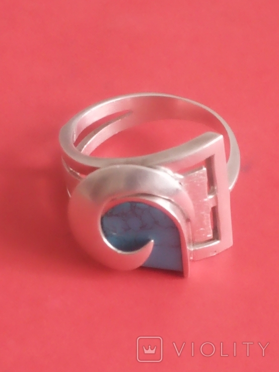 Кольцо серебро 925 пр, фото №3