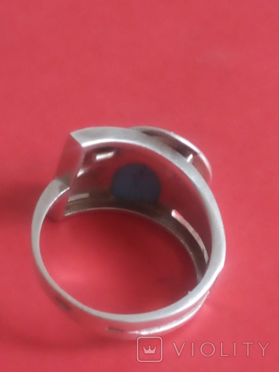 Кольцо серебро 925 пр, фото №4