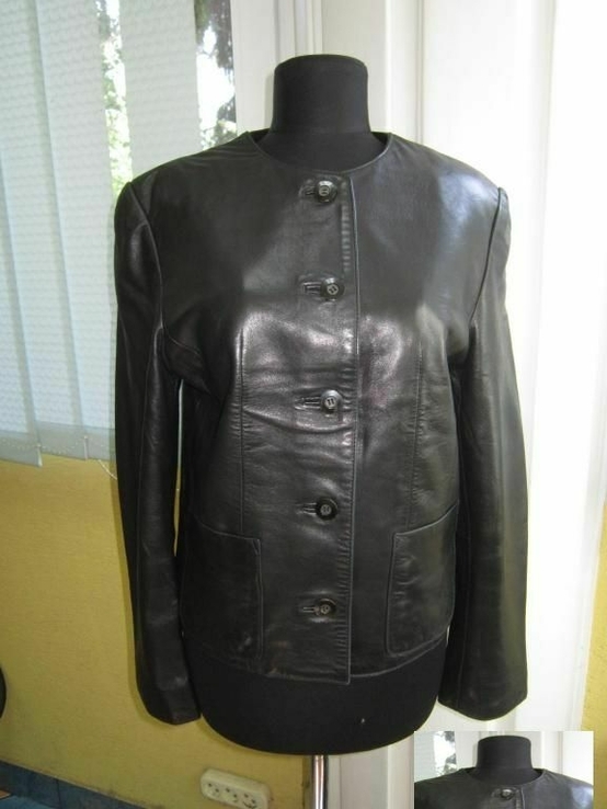 Женская лёгкая кожаная куртка Leather Sound. Германия. Лот 1026, фото №3