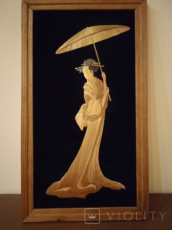 Японка с зонтиком