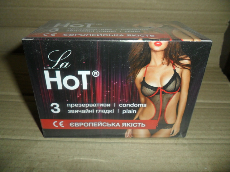 Презервативы La Hot 72 шт в лоте . Подходят для узи до 24-25 г.г., фото №2