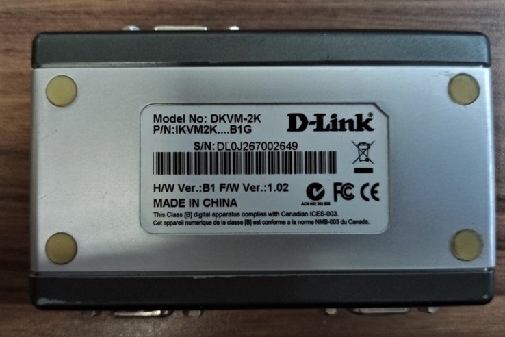 KVM переключатель D-Link DKVM-2K, фото №5