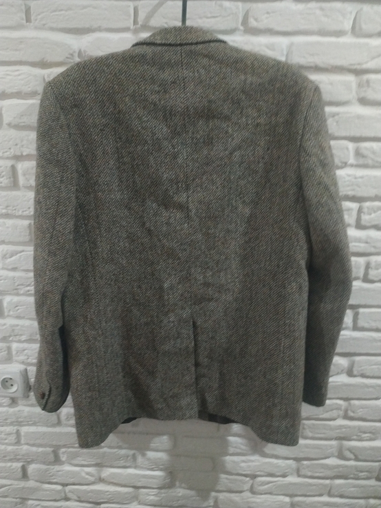 Пиджак мужской Jacket GREENWOODS Harris Tweed Scottish Wool, фото №4