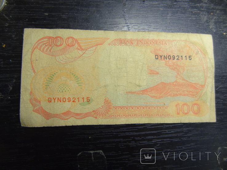 100 рупій Індонезія 1992, фото №3