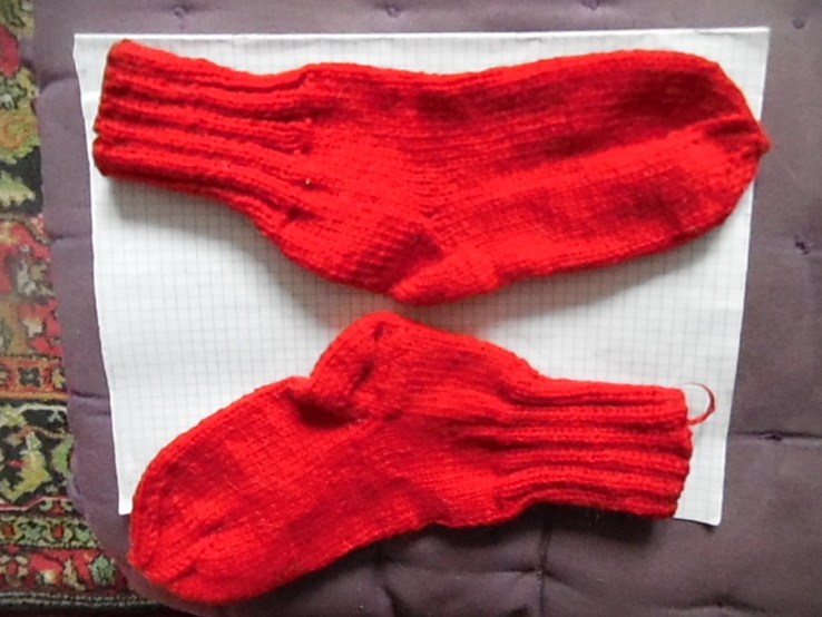 Носки шерстяные вязаные, photo number 4