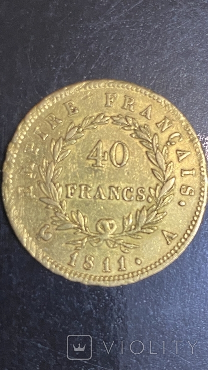 40франков.Франция 1811г., фото №5