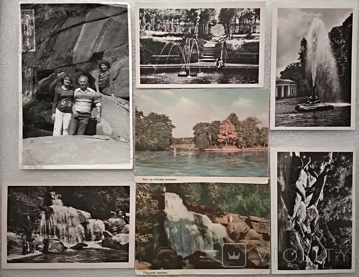 Uman.Arboretum Sofia.4pcs.1961r.T.-5t.+photo+2old clippings., photo number 2