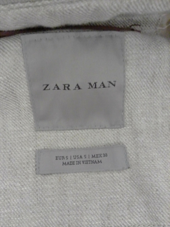Куртка льняная Zara р.S., фото №6