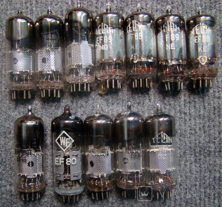 Radio tubes 12 Noval, photo number 2