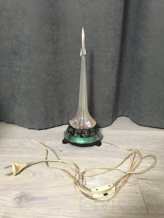 Настільна лампа СССР "Ракета", фото №4