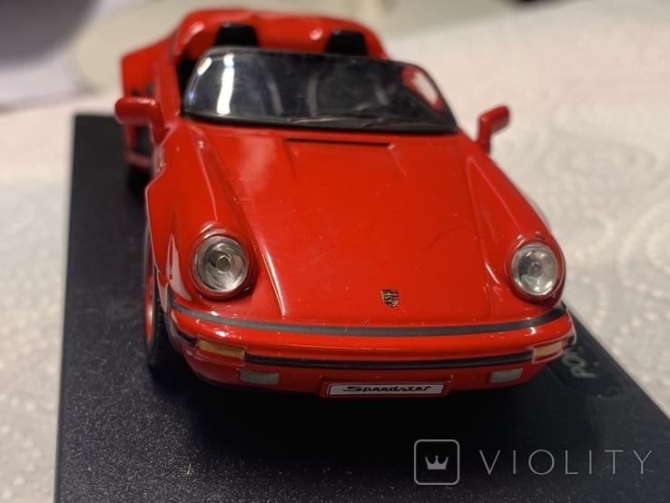 Modèle Réduit Porsche 911 Carrera Cabrio Gris Métal 1/43 - DeAGOSTINI HIGHSPEED