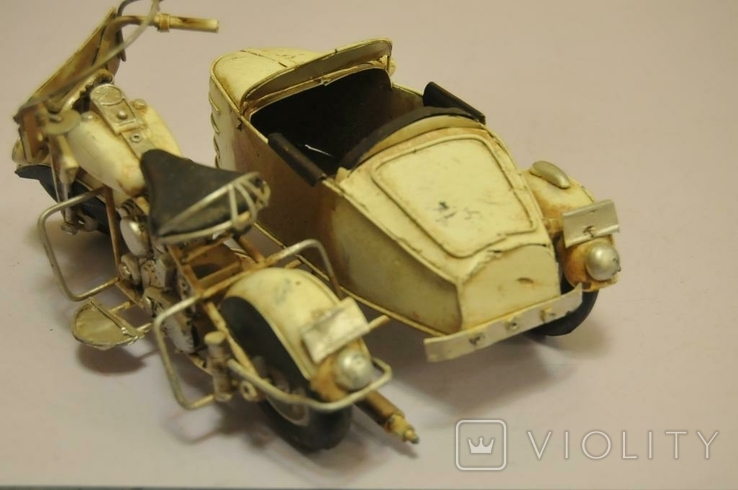 Motorcycle with tinplate, photo number 4
