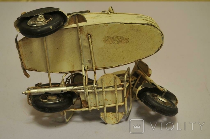 Motorcycle with tinplate, photo number 7