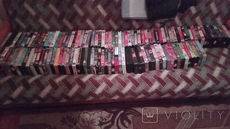 Видеокассеты 118 штук, фото №2