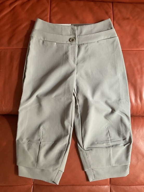 Серые необычные брюки BGN, Франция, р.36, фото №2