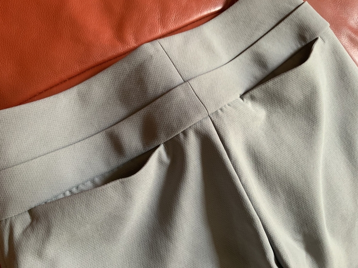 Серые необычные брюки BGN, Франция, р.36, фото №7