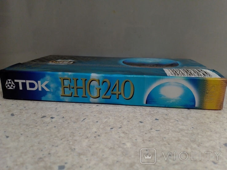 Видеокассета TDK EHG240 новая запечатанная, фото №5