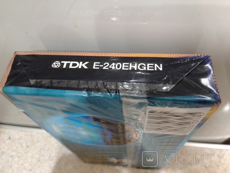 Видеокассета TDK EHG240 новая запечатанная, фото №7