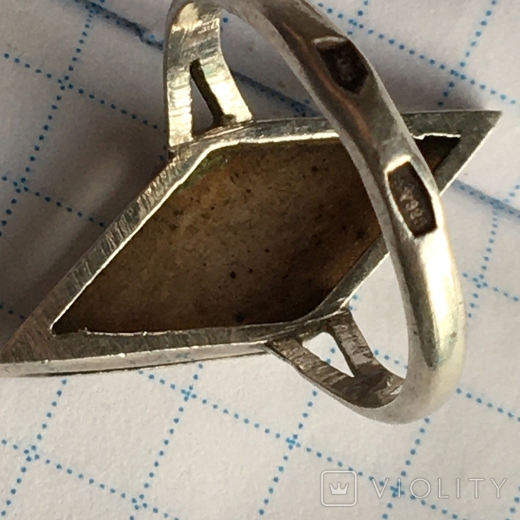 Кольцо серебро 925пр. рисунок штихель чернение, фото №10