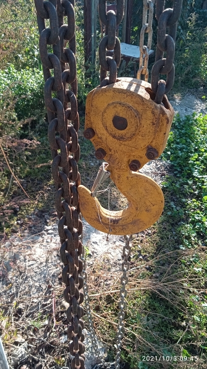 Ручная цепная таль Chain Hoist 3 т., photo number 5