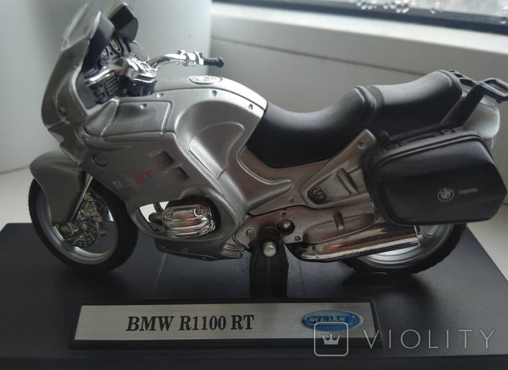 Welly BMW R1100 RT 1/18 1 шт, фото №3