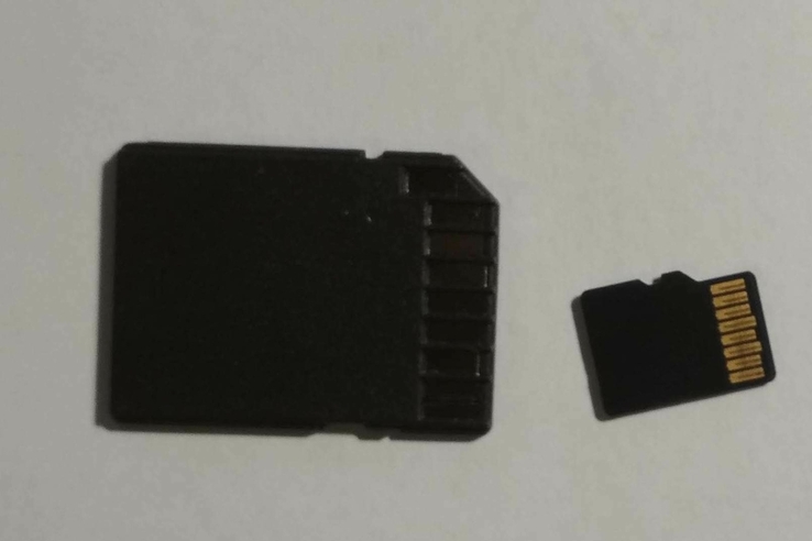Micro SD 2 GB+Переходник SD, фото №4
