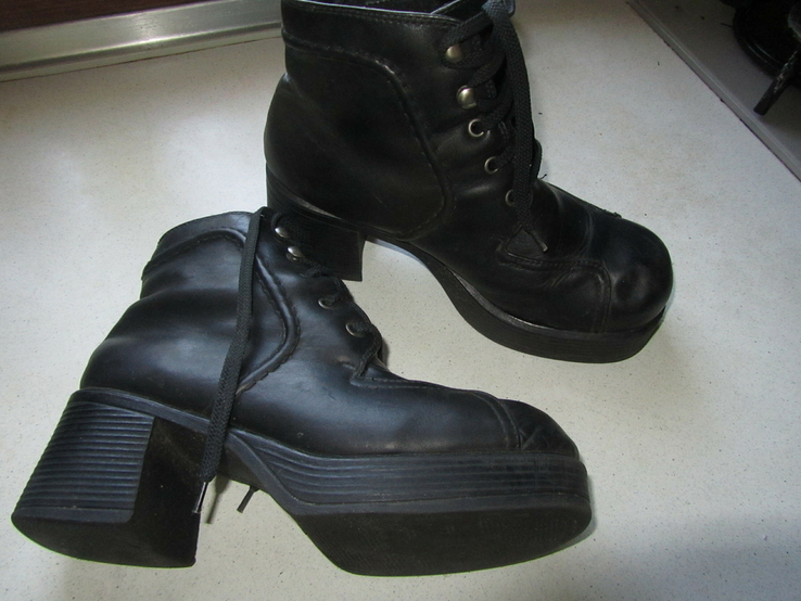  Ботфорты. ботинки кожаные женские 40 раз., фото №3