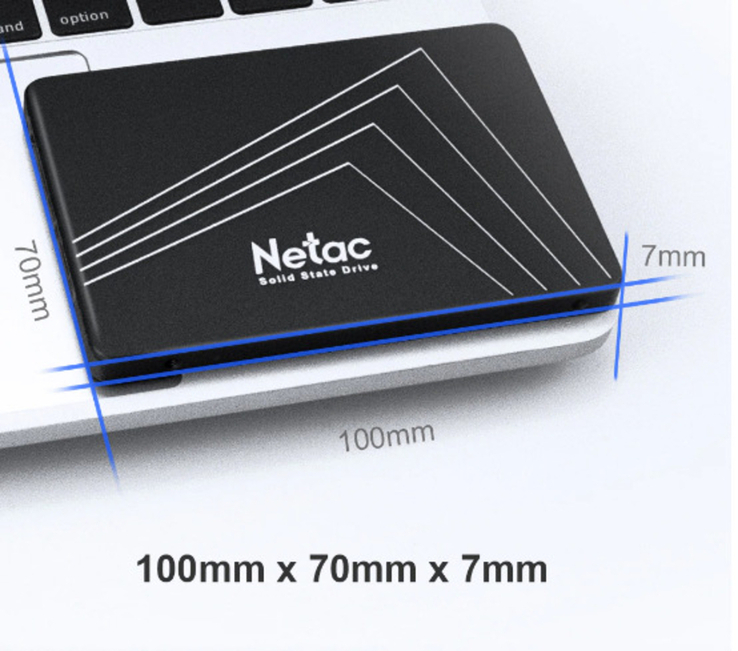 Новый Netac 2,5 дюймов SATA SSD 120 Gb, фото №2