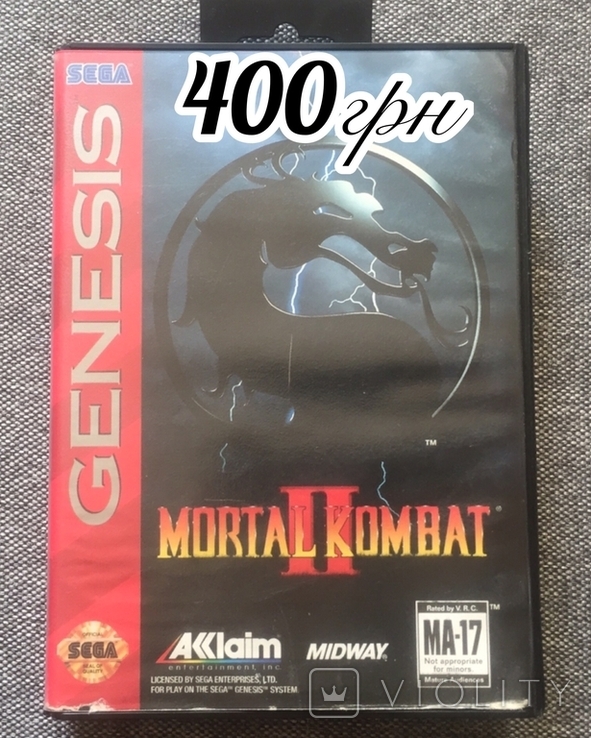 Mortal Kombat 2 - Sega Genesis, фото №2