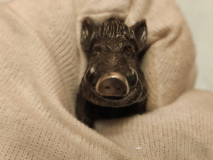 Silver boar., photo number 4