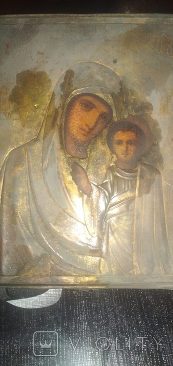Икона Божией матери с младенцем