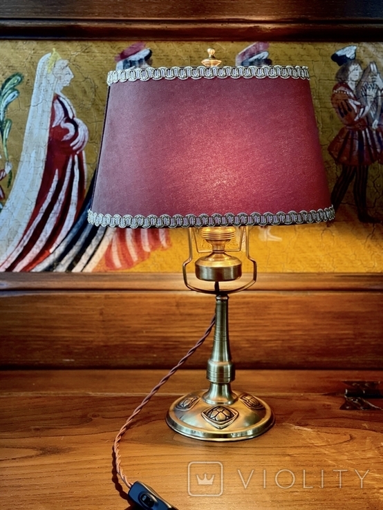 Маятниковая настольная лампа. Конец ХIX-начало XX века., фото №9