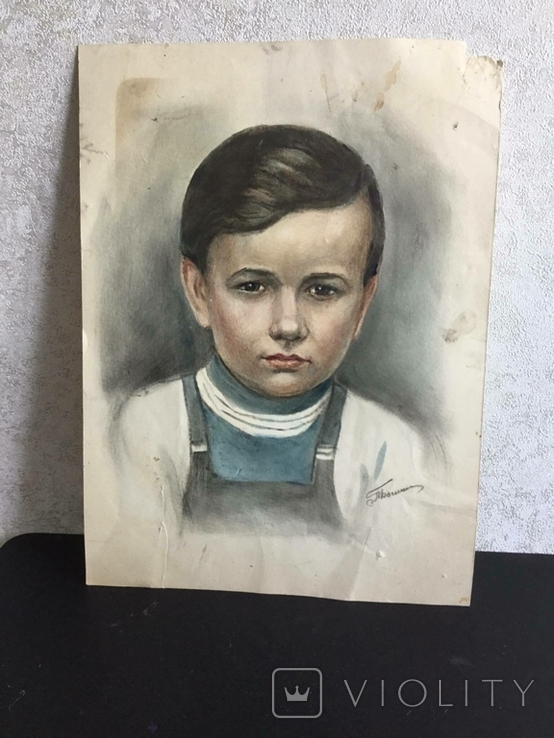Картина, Портрет мальчика., фото №2