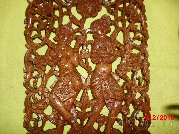 Wood carving- Indian gods-handmade, photo number 3